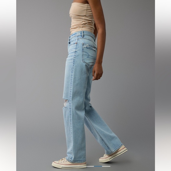 American Eagle Strigid High-Rise Stovepipe Jeans - Picture 5 of 7